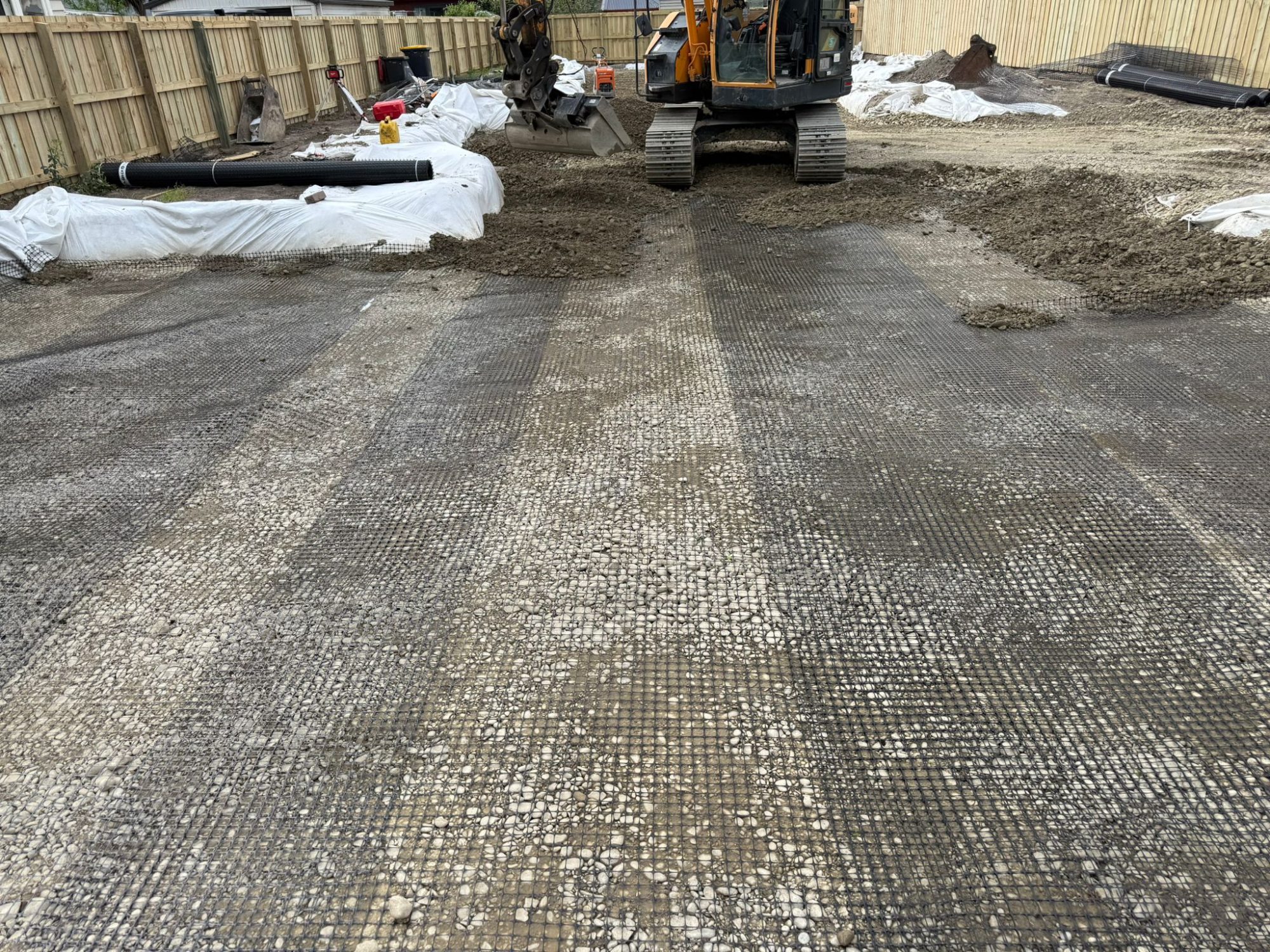 Earthworks & foundations project work