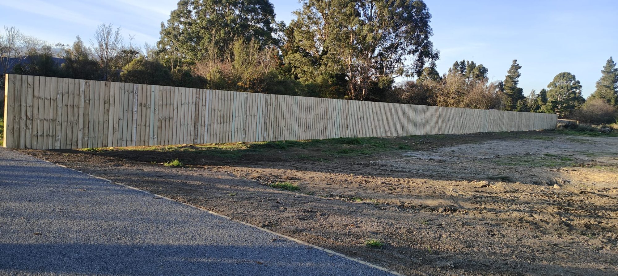 Boundary fencing. 174 High Street