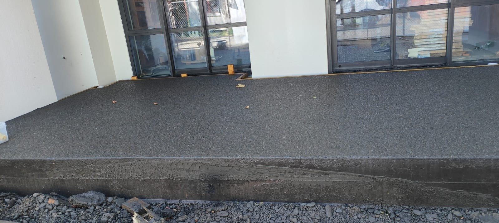 Patio finishing. Holly Lea Retirement Village