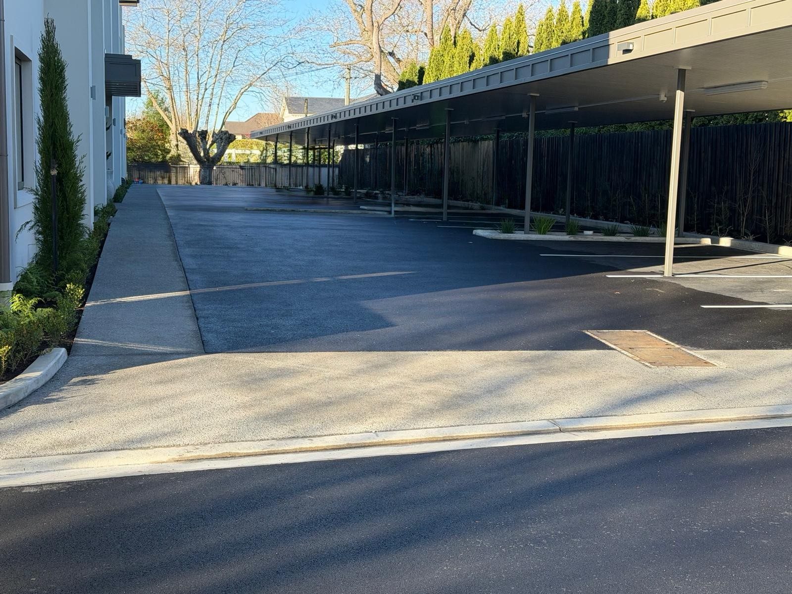Covered access. Holly Lea Retirement Village