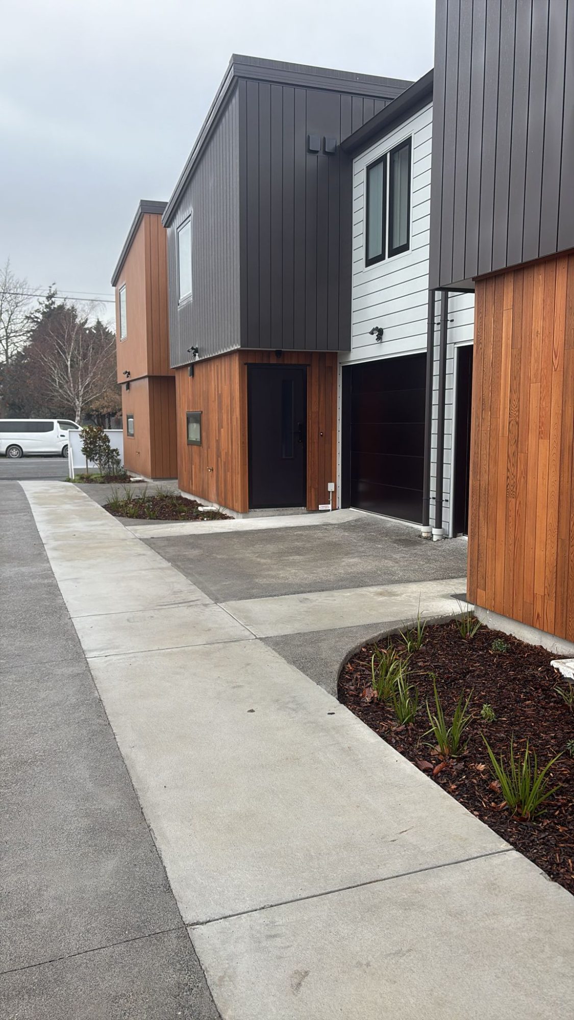 Completed landscaping and crossing. 70 Isleworth Road